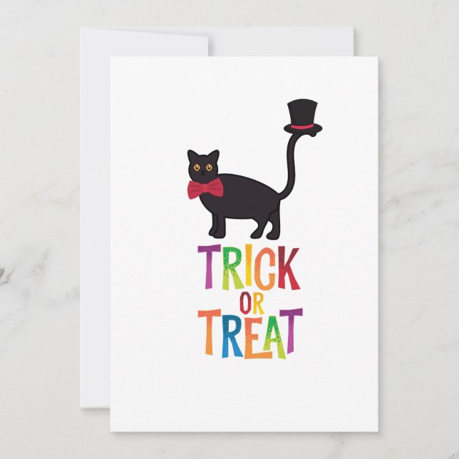 Convite para uma festa de Halloween (Frente)