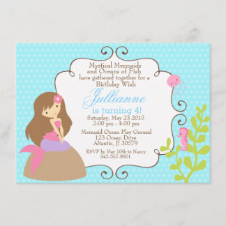 Convite para uma garota de aniversário