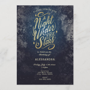 Convite para uma Noite Sob as Estrelas