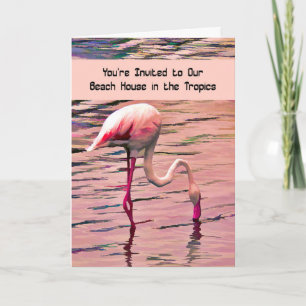 Convite para uma praia tropical