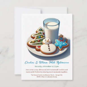 🥛🍪 Convite para uma "Tarde de Cookies e Leite Mo