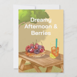 Convite para uma Tarde Sonhadora – Frutas Doces &