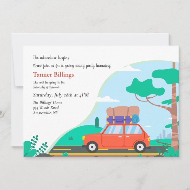 Convite para Universidade (Frente)