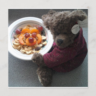 Convite para Ursinho