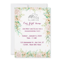 Convite para uso doméstico