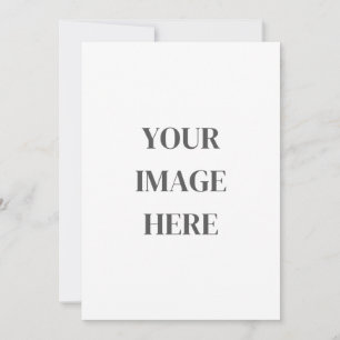 Convite para vazio 5x7