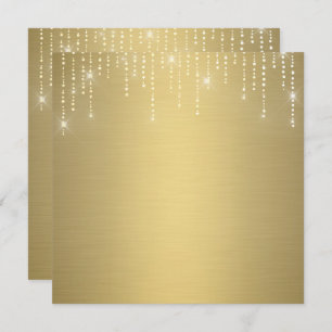 Convite para vazio de padrão de brilho