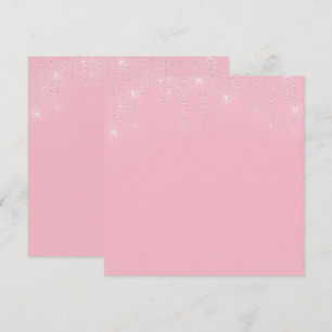 Convite para vazio de padrão de brilho