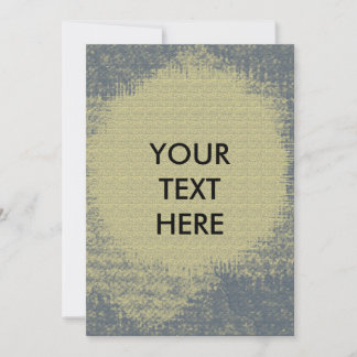 Convite para Vazio de Texto Grunge abstrato