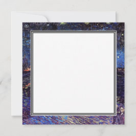 convite para vazio, van Gogh noite estrelada