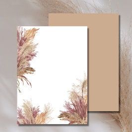 Convite para vazios DY Pampas Grass Dark Mauve Pin