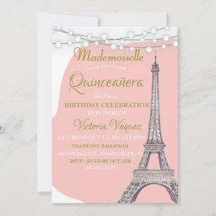 Convite para vir a Paris