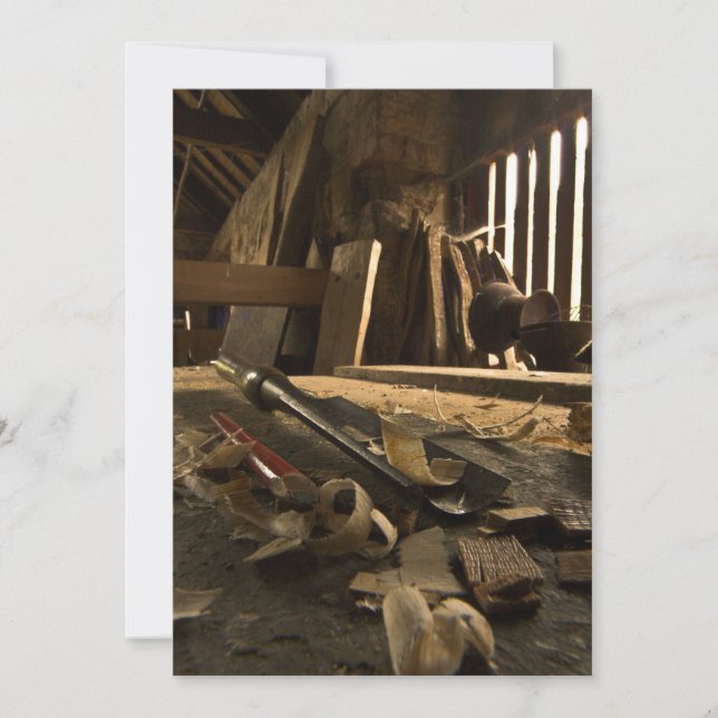 Convite para Workshop de Carpenters Ocupados (Frente)