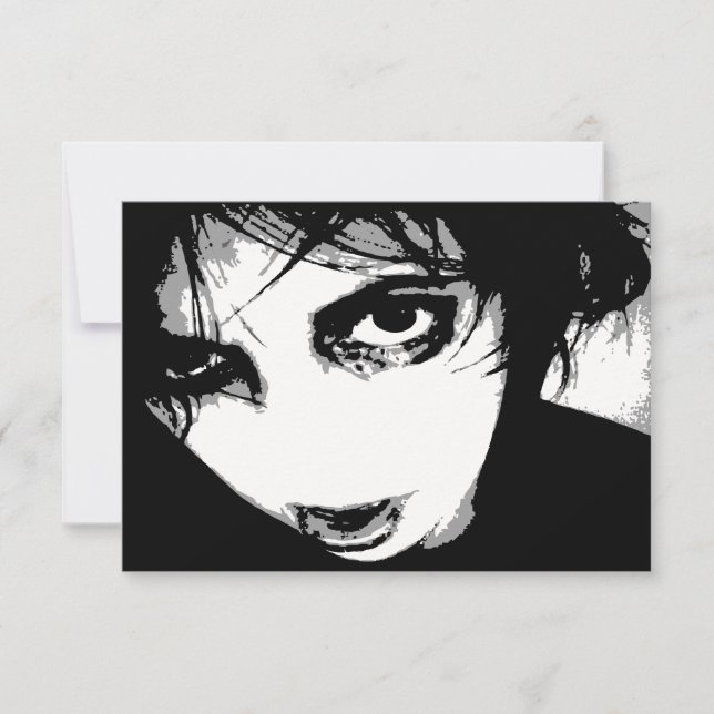 convite para Zombie Halloween (Frente)