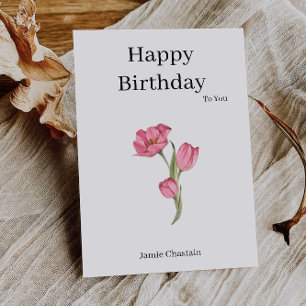 Convite Parabéns a Você no Seu Dia Especial