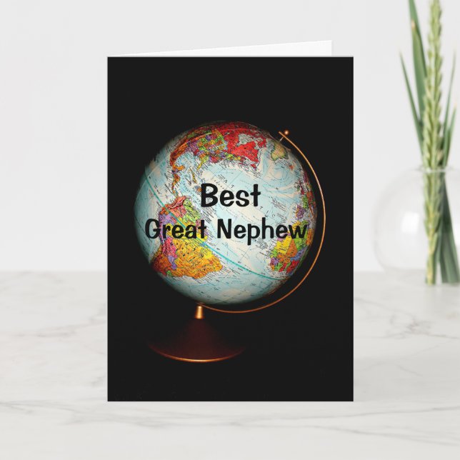 Convite Parabéns ao Melhor Sobrinho Neto do Mundo! (Frente)