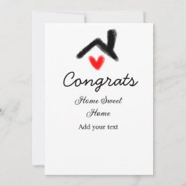 Convite Parabéns novo proprietário inauguração imobiliária