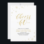 Convite Parabéns pelos 60 | Festa de Aniversário de 60 ano<br><div class="desc">Vamos celebrar seu dia especial com este convite de aniversário de 60 anos elegante. Este design apresenta tipografia dourada chique "Parabéns pelos 60" e elementos dourados com fundo branco. Você pode personalizar o texto e a cor do fundo. Mais suprimentos para festa combinando estão disponíveis na minha loja BaraBomDesign.</div>