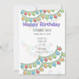 Convite Parabéns, Penitente Banner