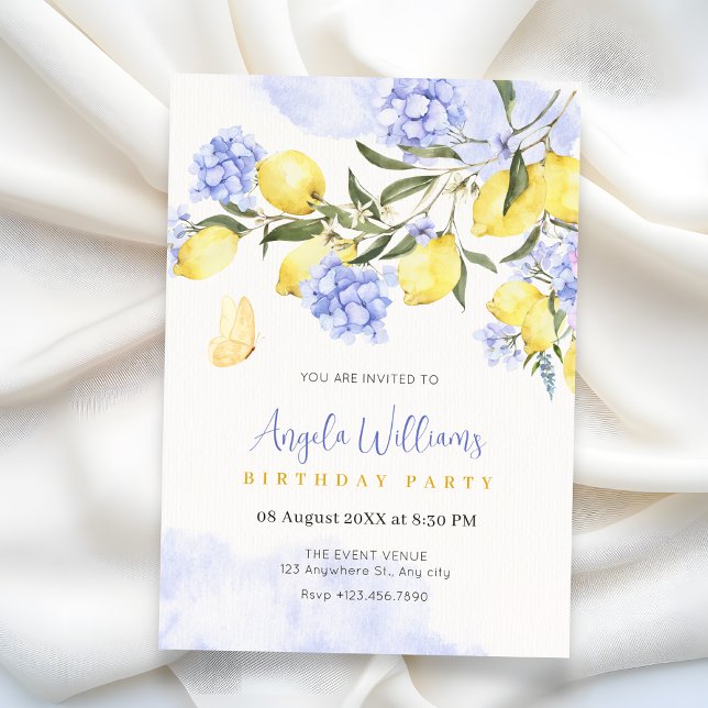 Convite Parabéns púrpura (Criador carregado)