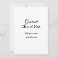 Parabéns simples de formatura minimal adicionar tu