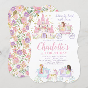Convite Parada de aniversário da Princesa