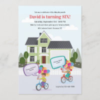 Parada de Bicicleta de Aniversário