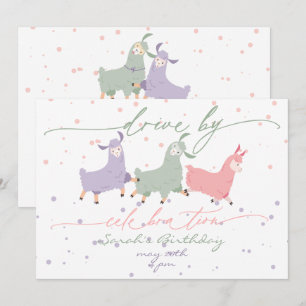 Convite Parada de Celebração de Aniversário da Surpresa