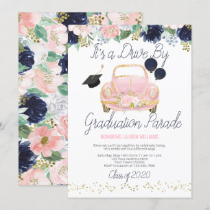 Convite Parada de graduação de direção por direção