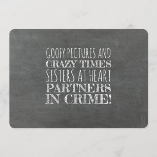 Convite Parceiros da Criminalidade Engraçada Proposta de B