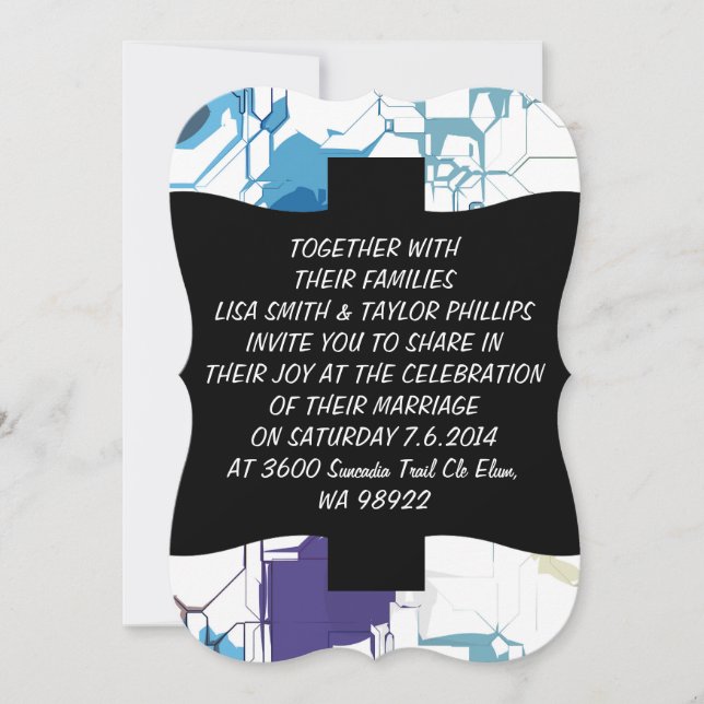 Convite Parede rachada (Frente)