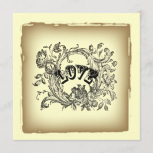 Convite Paris floresce chá de panela vitoriano