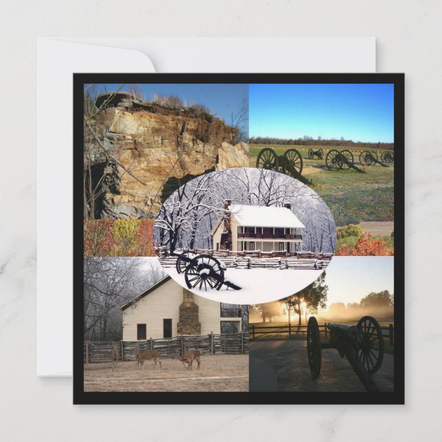 Convite Parque Militar Nacional de Pea Ridge (Frente)