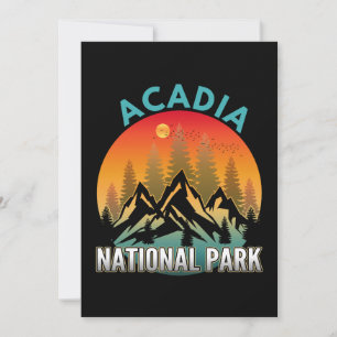 Convite Parque Nacional Acadia