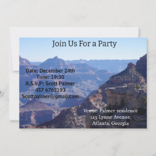 Convite Parque Nacional Grand Canyon, Margem Sul      