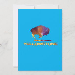 Convite Parque Nacional Yellowstone com urso