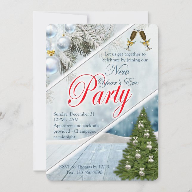 Convite Parte anos novos (Frente)