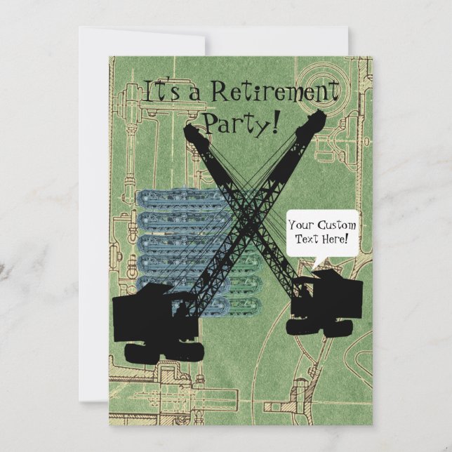 Convite Parte de Retirada do Operador da Grua do Engenheir (Frente)