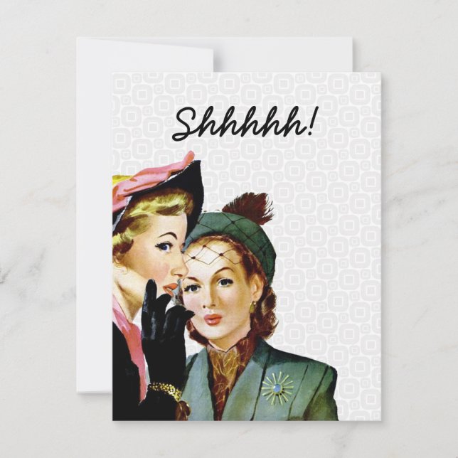 Convite Parte de Surpresa Retroativa (Frente)