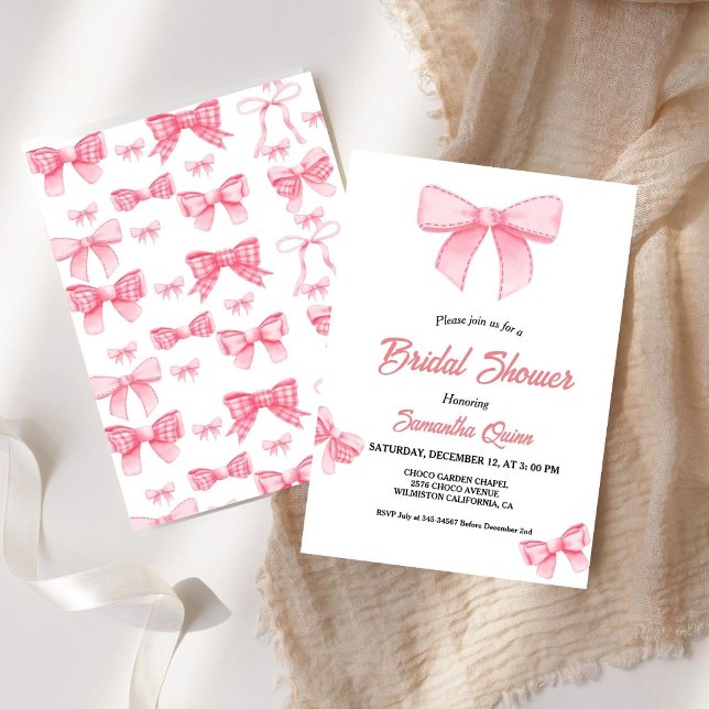 Convite Parte do Chá de panela da Fita de Fita de Fita com (Criador carregado)