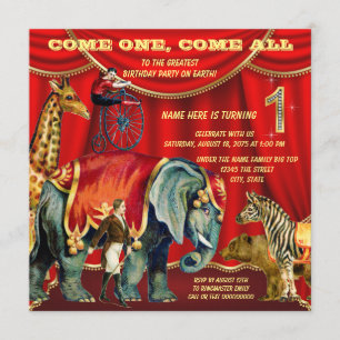 Convite Parte primeiro aniversario