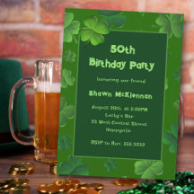 Partido Adulto Irlandês Aniversário Feliz Vestido
