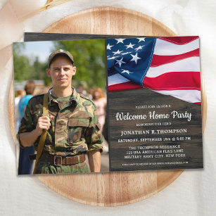 Convite Partido Americano de Boas-vindas Militares