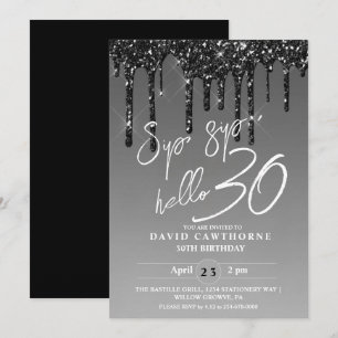 Convite Partido aniversário de 30 anos do Lixo Negro Moder