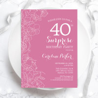 Partido aniversário de 40 anos de Surpresa - Flora