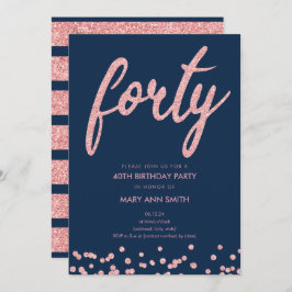 Convite Partido aniversário de 40 anos do Marinho Dourado 