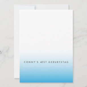 Convite Partido Azul