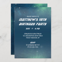 Partido Azul e Verde do Céu Exterior Personalizado