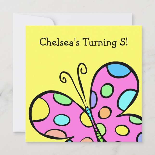 Convite Partido Borboleta (Frente)