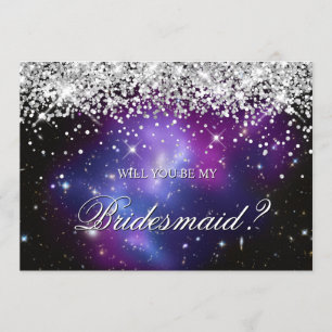 Convite Partido Brida Celestial Roxo da Lata